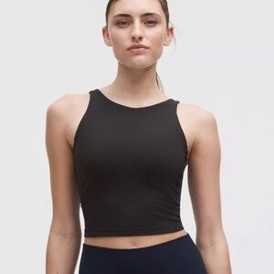 Lululemon Align High-Neck Tank Top Black Size 12 NWT